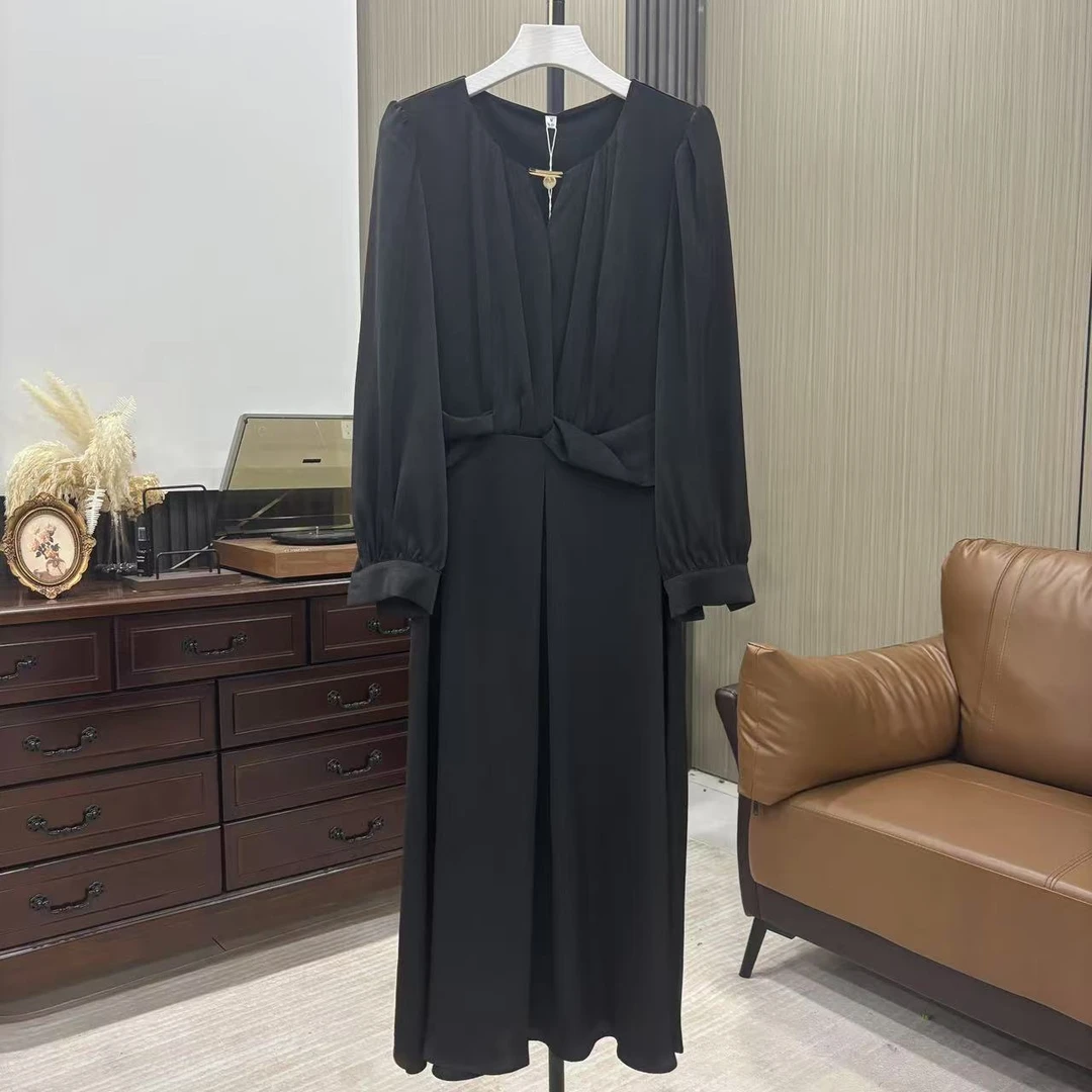 【Y3619】洋气高贵裙子超火连衣裙春装法式气质