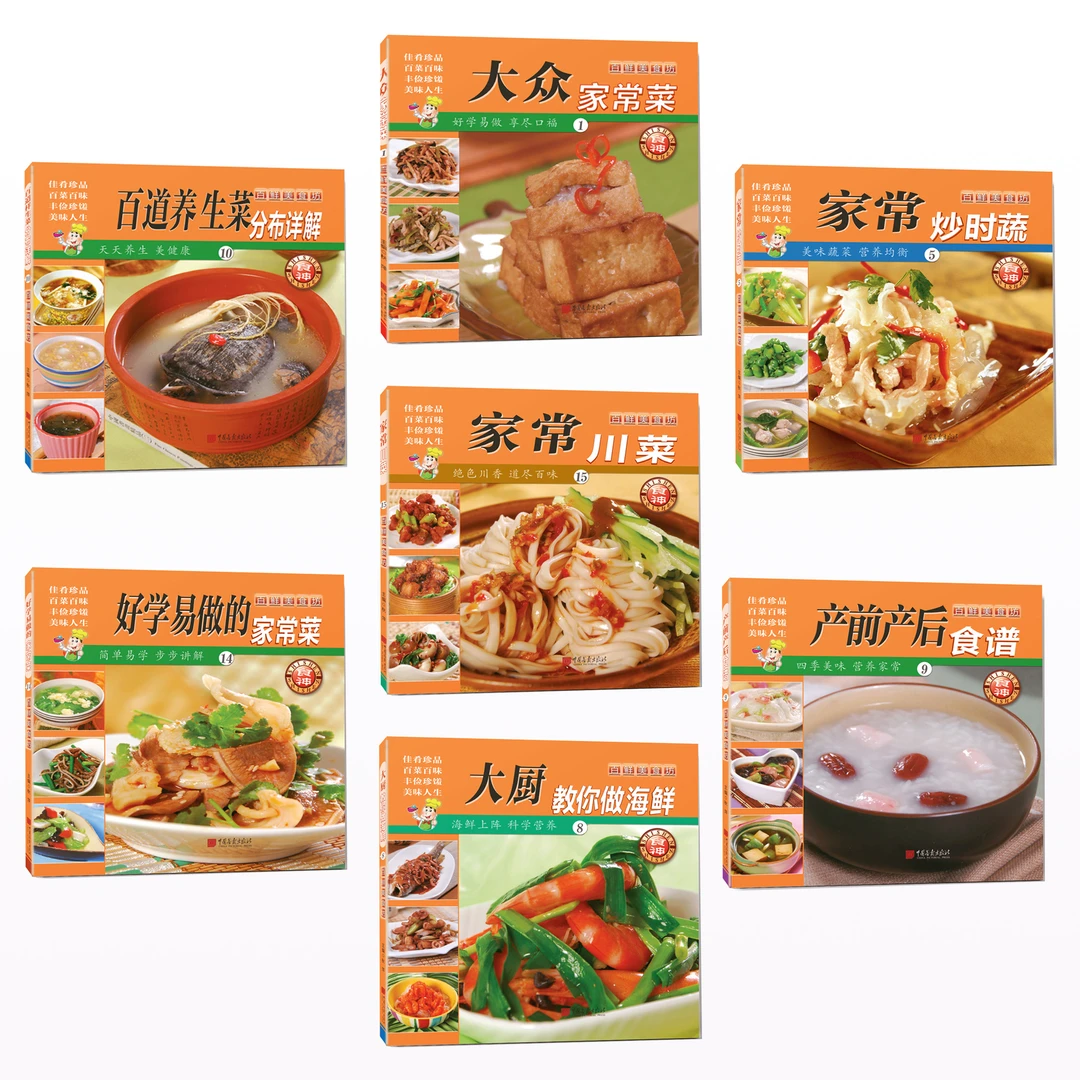 DL百鲜美食坊佳肴珍品好学易做的家常菜20本菜谱