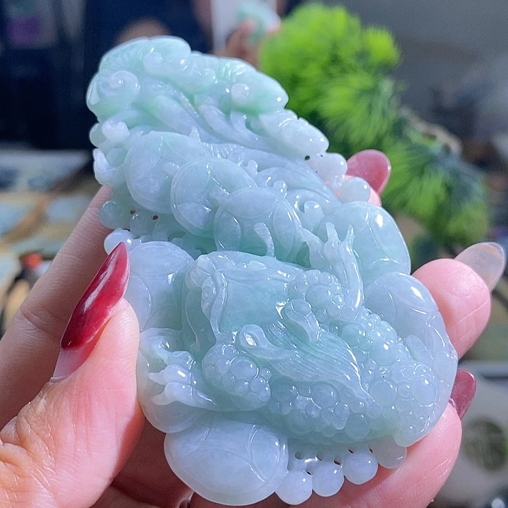 【闪购商品】翡翠挂件未镶嵌金蟾