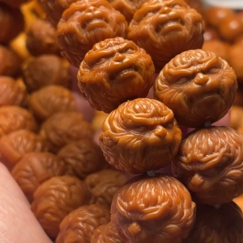 手串猴头核桃红*舞台