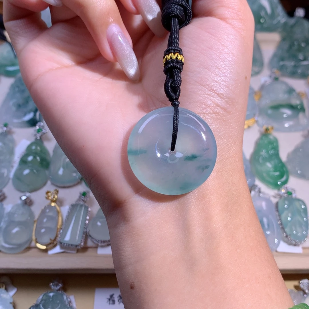 翡翠吊坠(不含链)未镶嵌28.5-5.9