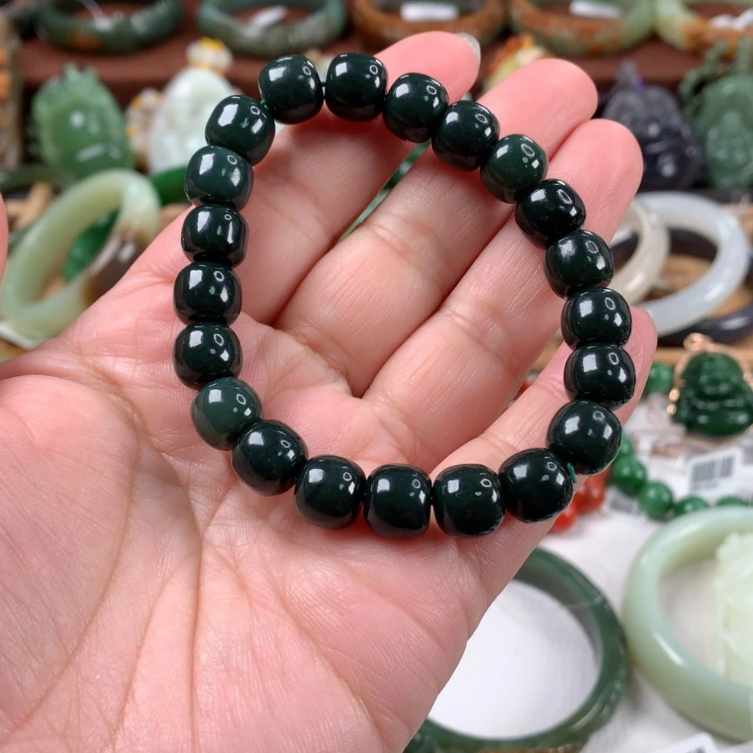 和田玉手链未镶嵌