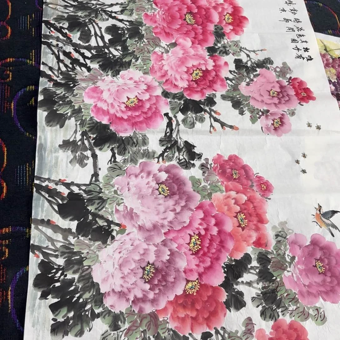 国画C*绘画作品 婉。