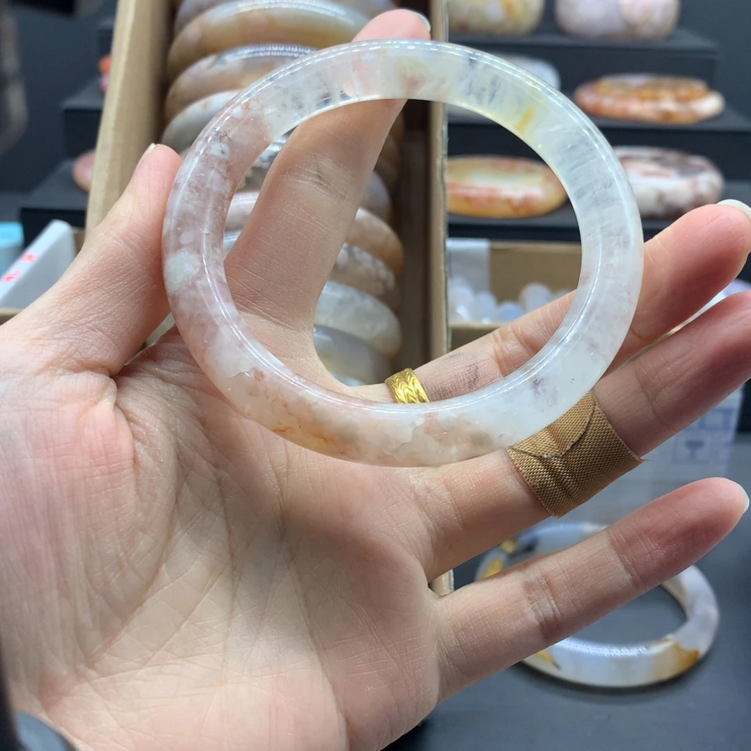 【闪购商品】玛瑙/玉髓手镯未镶嵌…*…