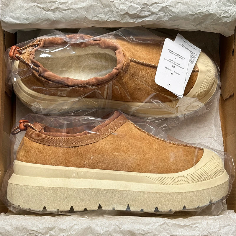 香港正品塔~斯曼雪地靴男鞋冬季2025爆款抗寒加绒加厚保暖棉鞋女