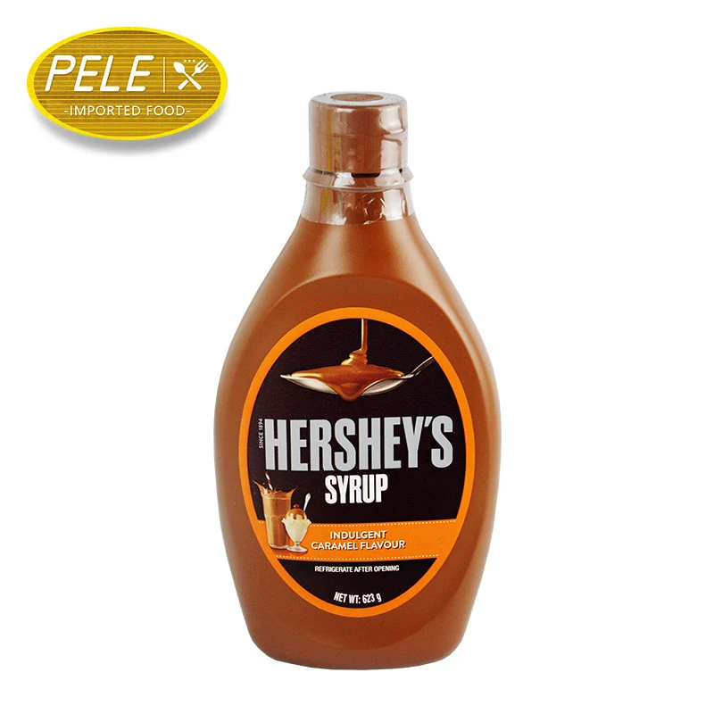 好时焦糖酱咖啡专用巧克力面包冰淇淋可可草莓糖浆烘焙奶茶店商用