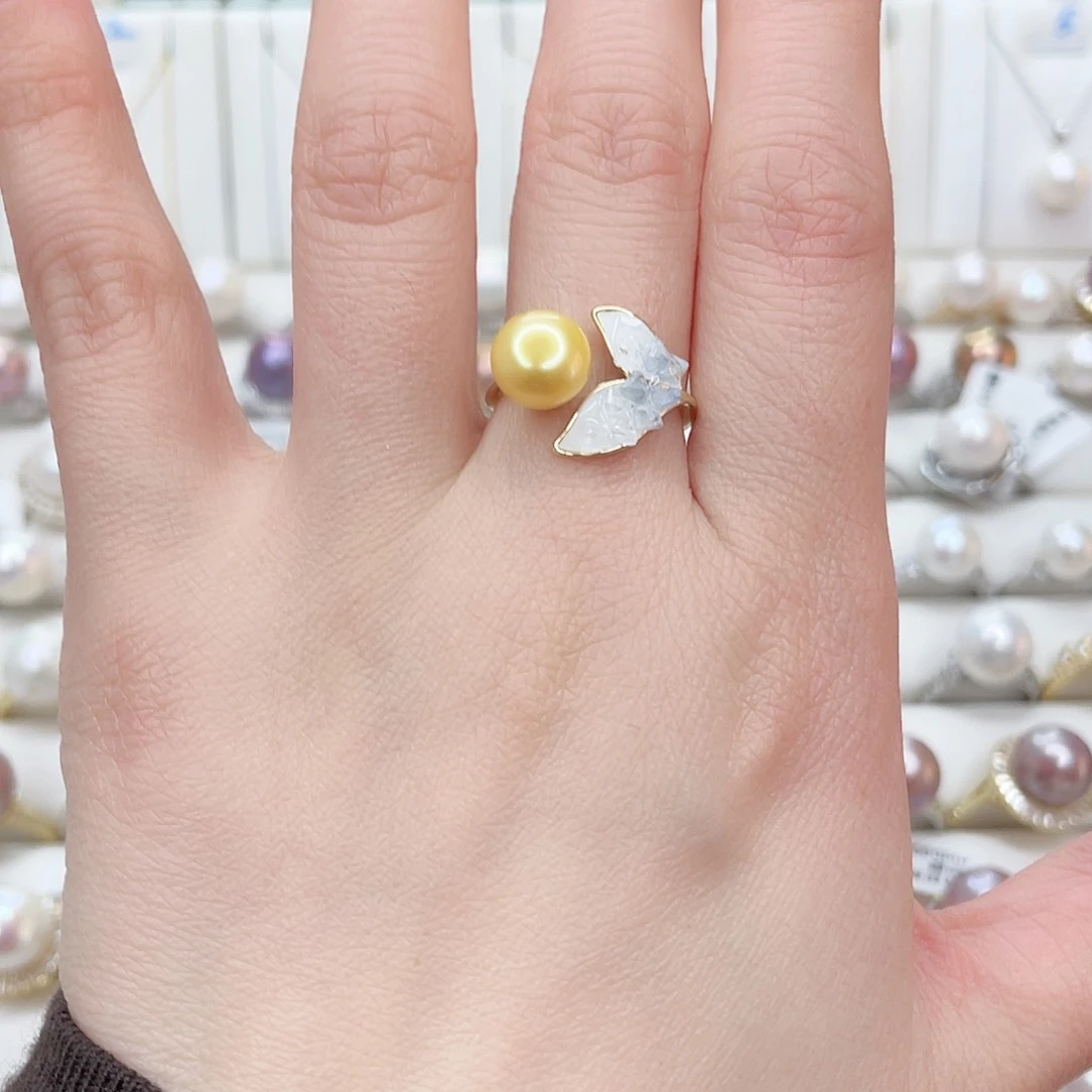 淡水珍珠颈饰合金