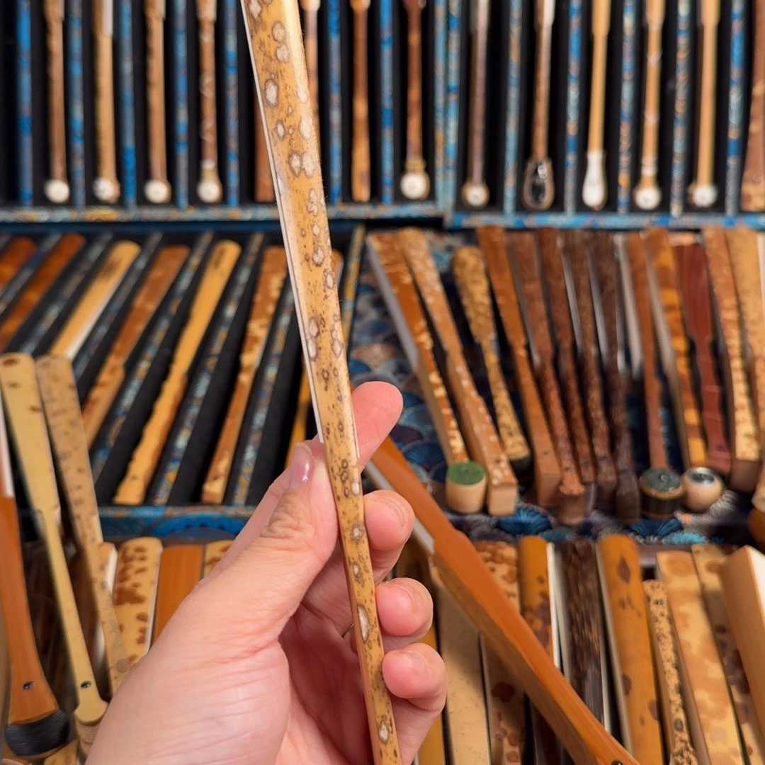 扇子9.4 1.5 20 美人肩古方头型方飞豹