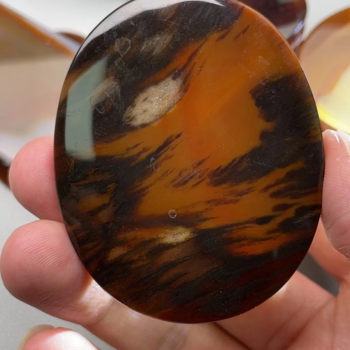 玛瑙/玉髓颈饰未镶嵌老**o