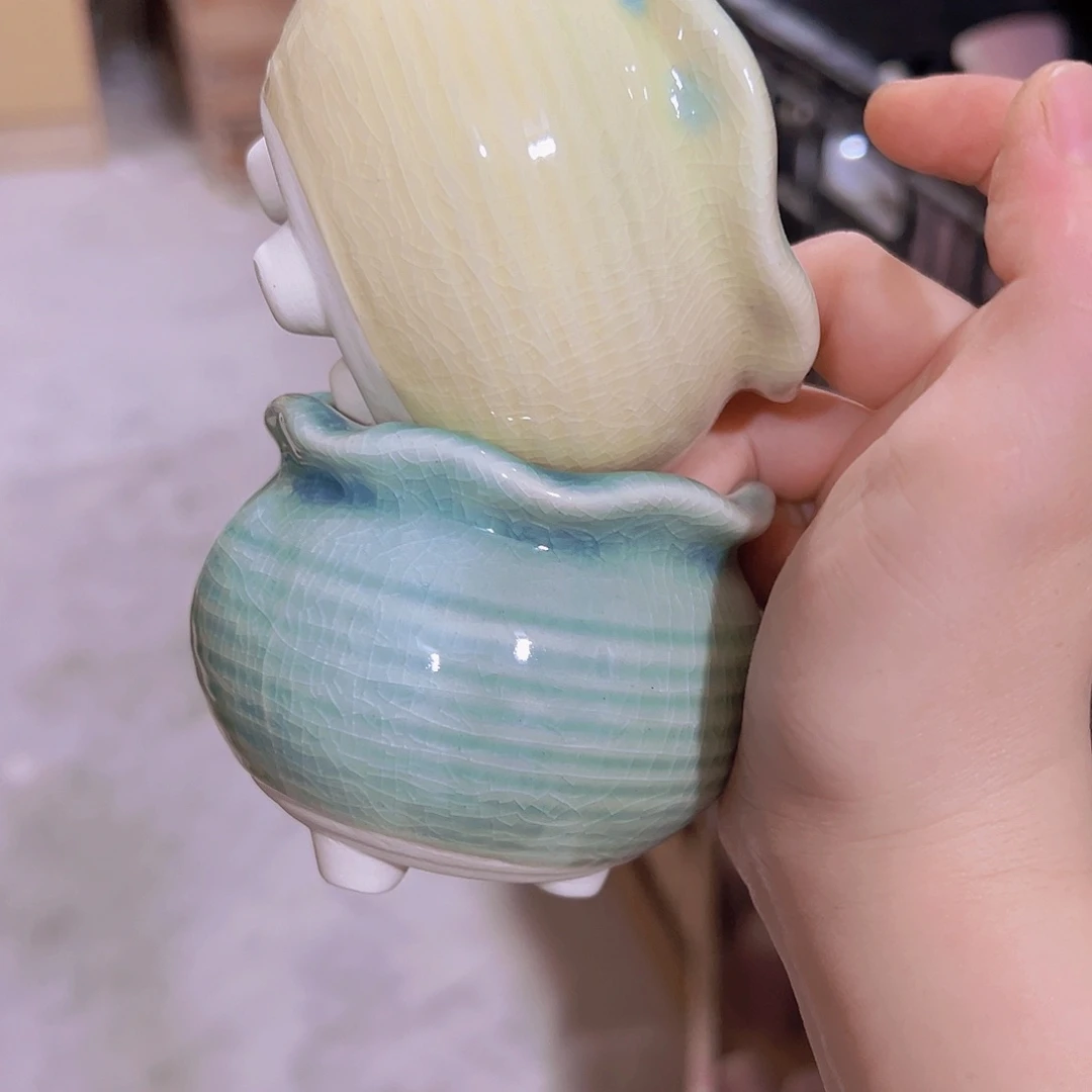 陶瓷花盆当场满12包邮