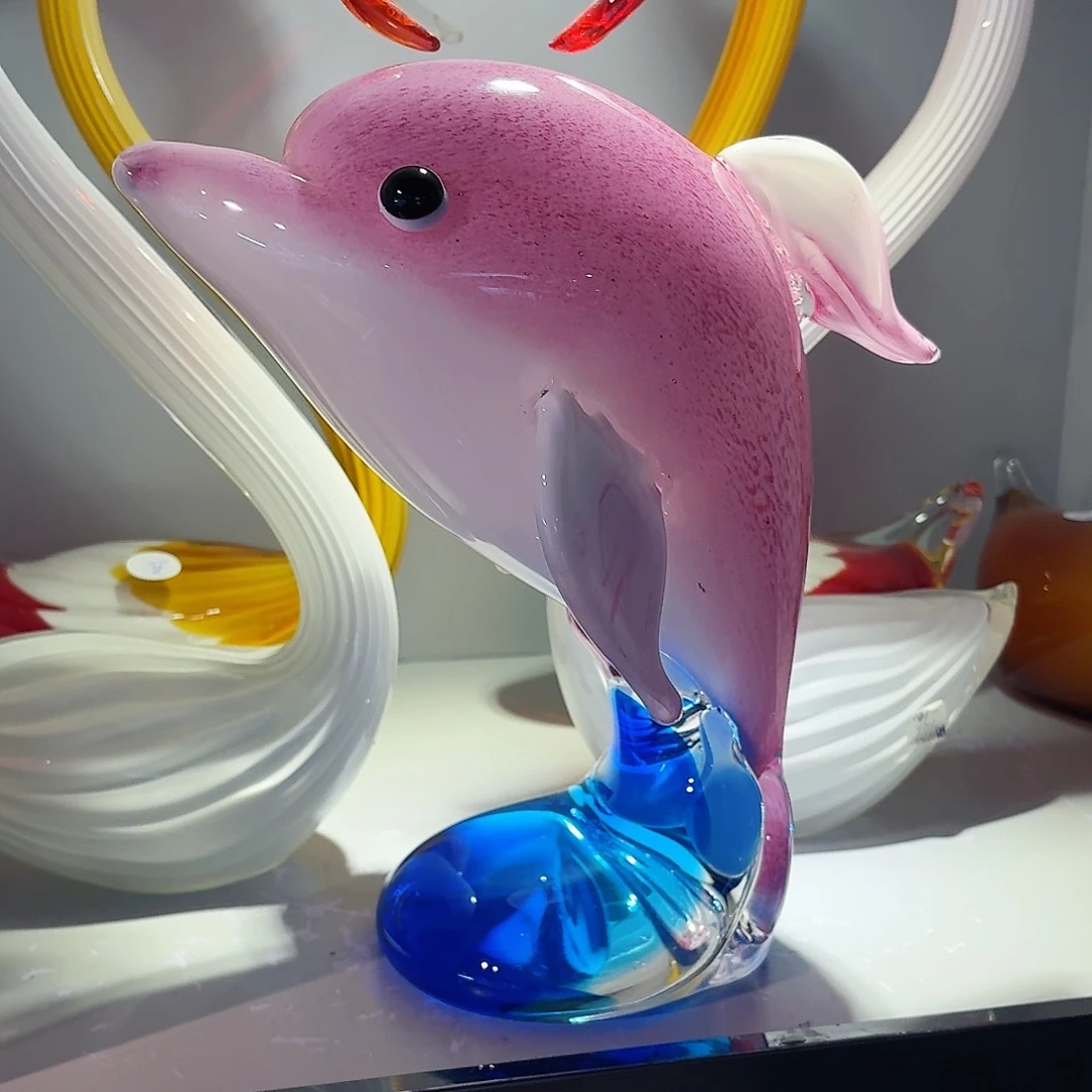 手工艺品琉璃琉璃花开的时候真的