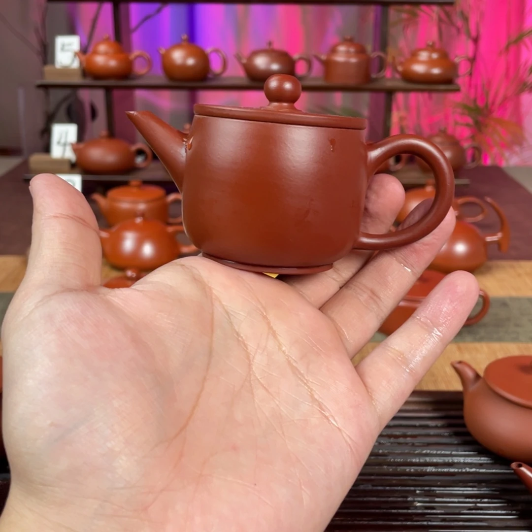 依***哥茶壶紫砂汉瓦90cc
