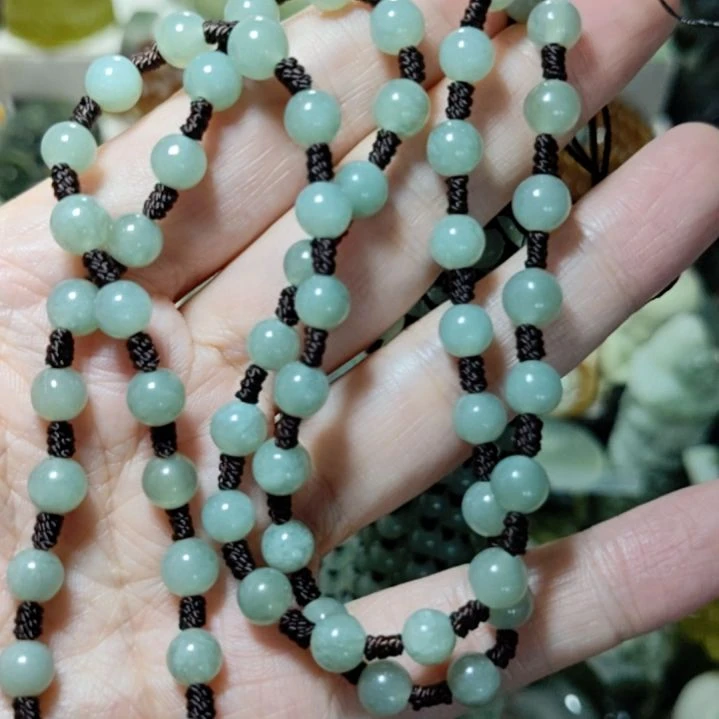 岫玉未镶嵌链子链子