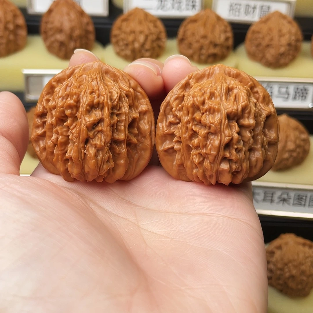 文玩核桃吊坠四座楼40尺948