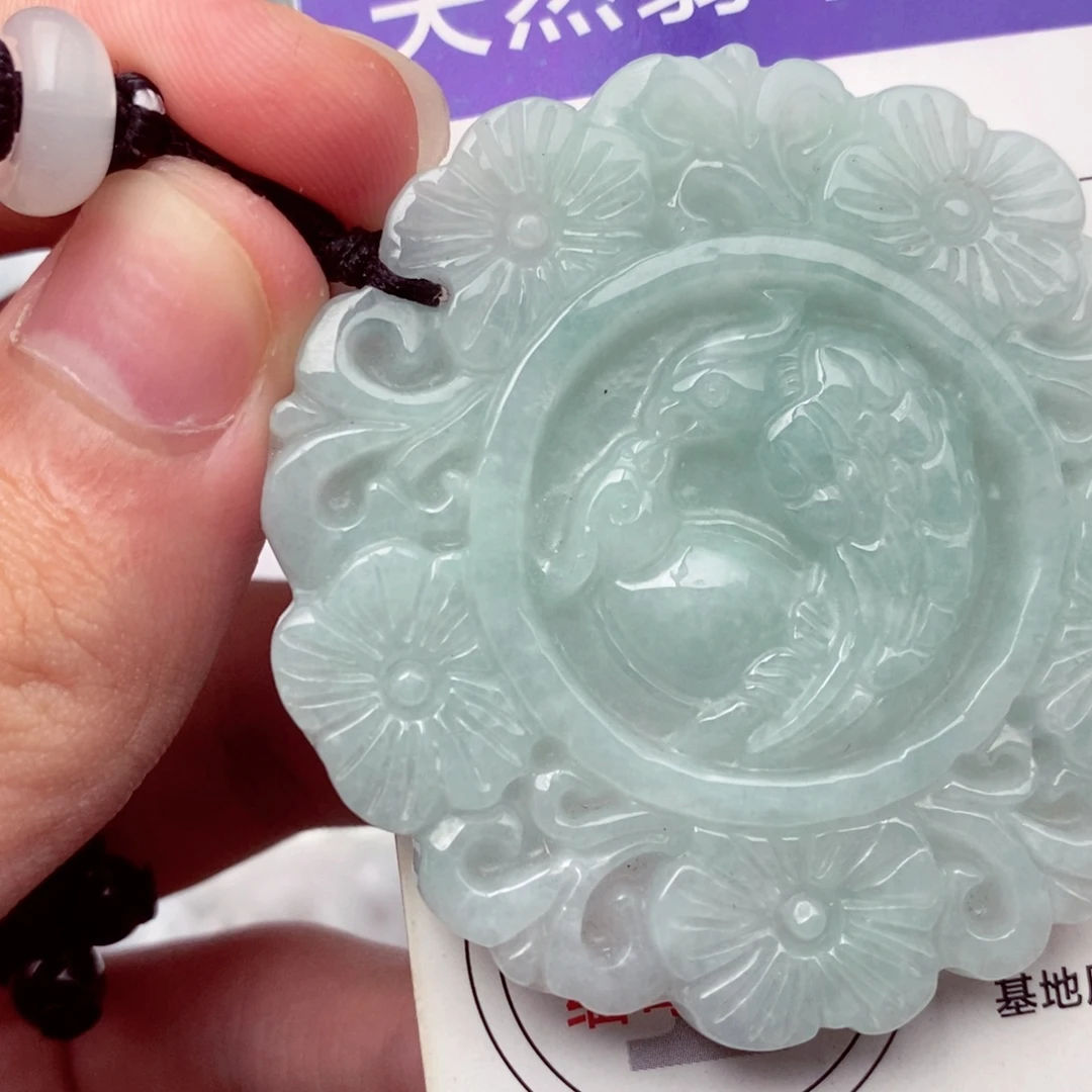 未镶嵌挂件翡翠翡翠