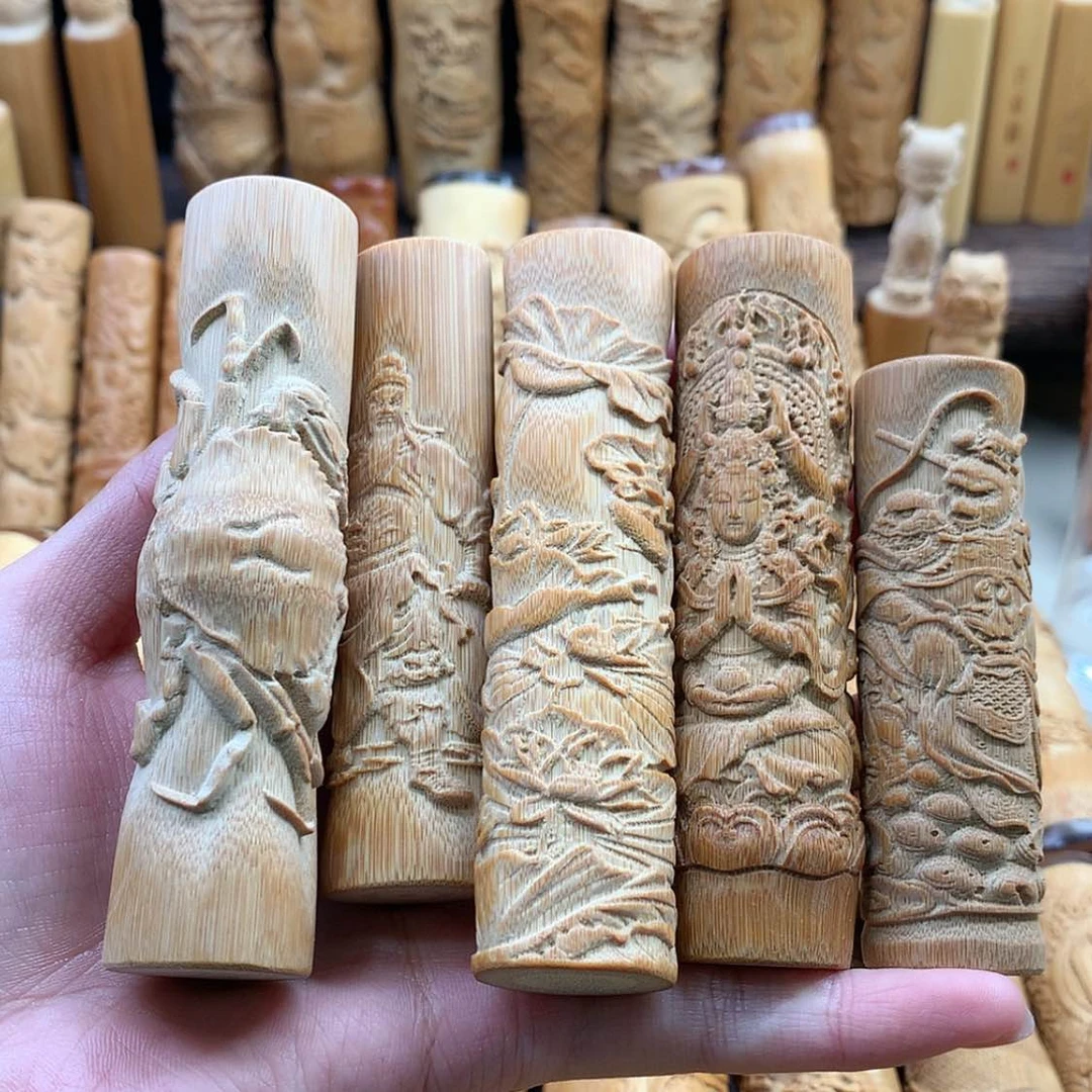 【闪购商品】竹开裂实心竹哈哈哈哈哈哈