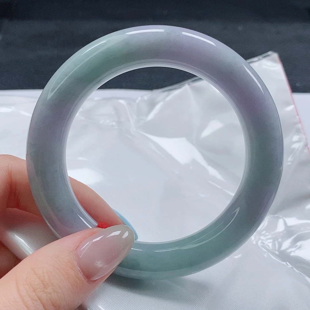 【闪购商品】未镶嵌手镯（圆镯）翡翠447号