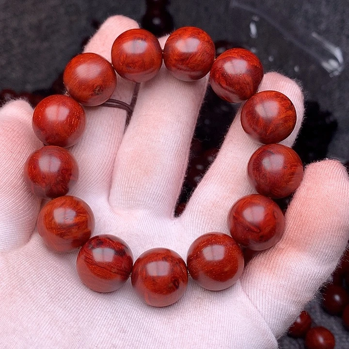 檀香紫檀（小叶紫檀）手串/手链1.8顶泥留疤