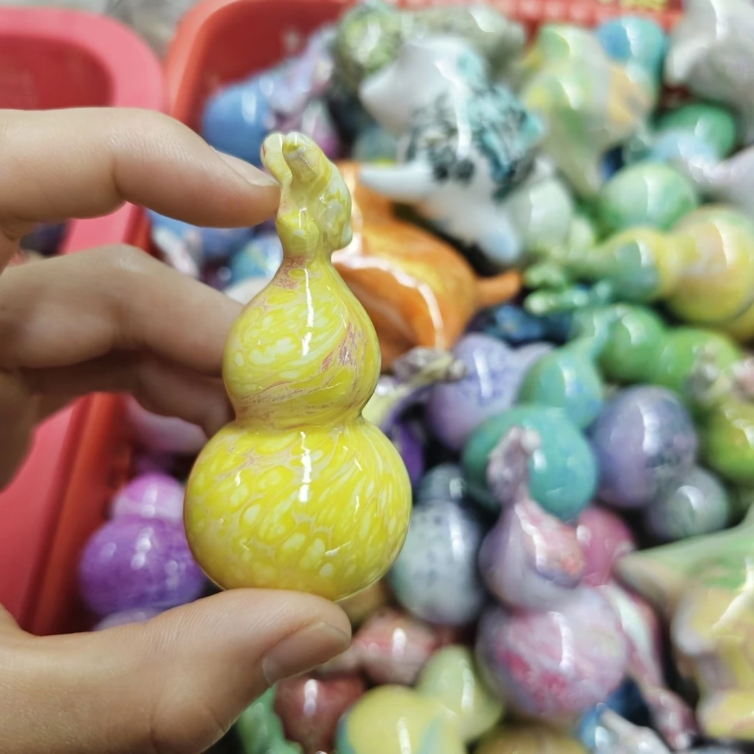 小葫芦丨大漆工艺丨大漆葫芦摆件