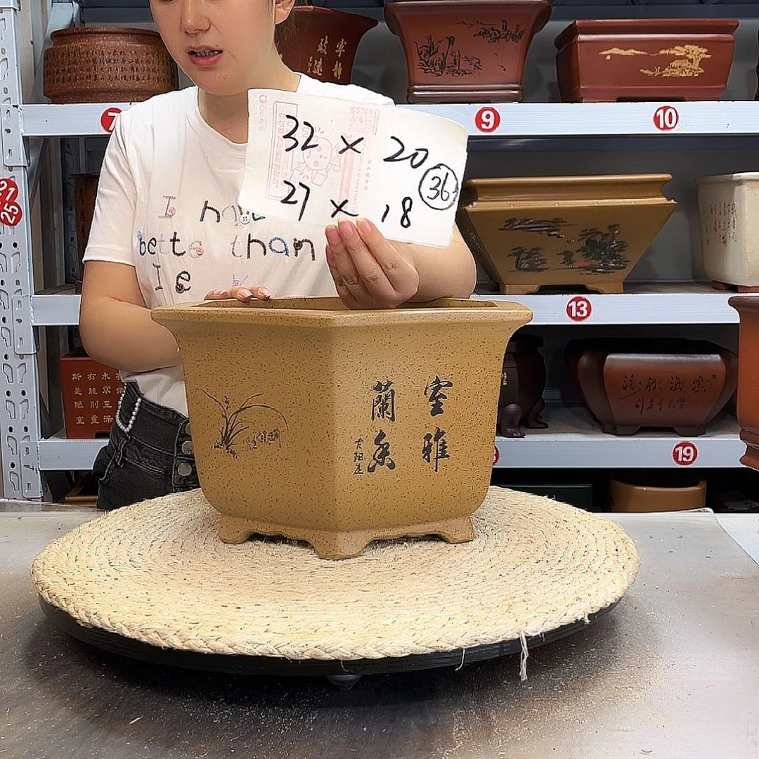 紫砂花盆紫砂花盆