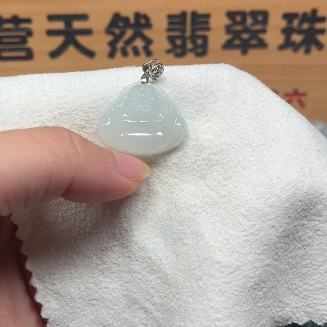 颈饰未镶嵌翡翠佛公
