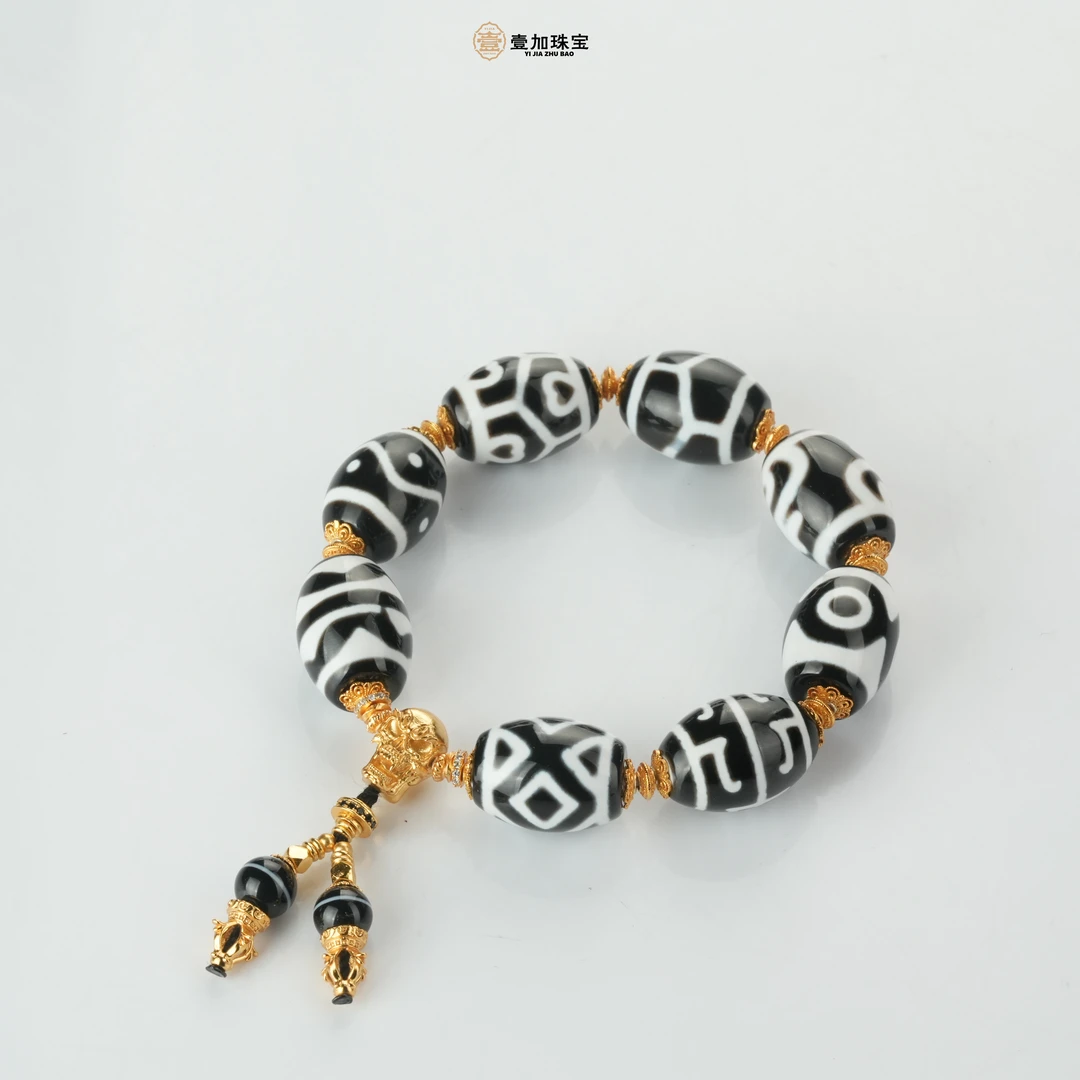 壹加师弟丨手工设计多宝阵阵玛瑙手串多样性发货发一  2383J