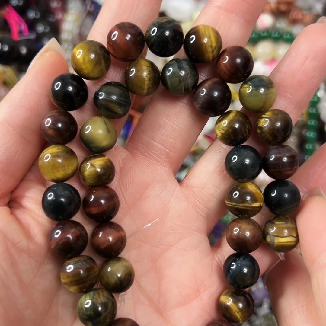 玛瑙/玉髓未镶嵌珠宝半成品，卡10彩虎一条