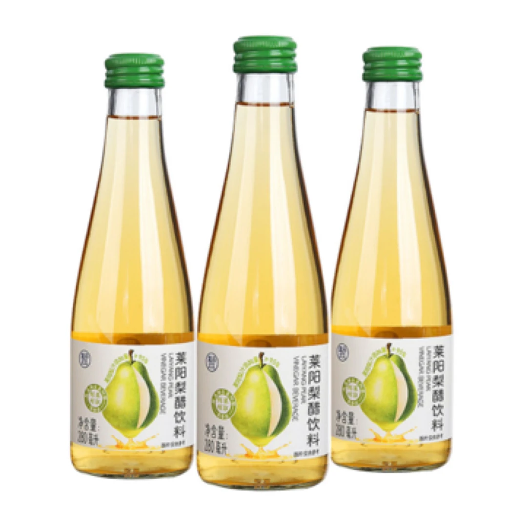 盒马莱阳梨醋饮料280ml*3瓶大容量包装适合日常饮用
