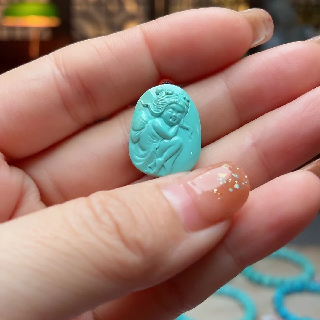 未镶嵌绿松石珠宝奇石