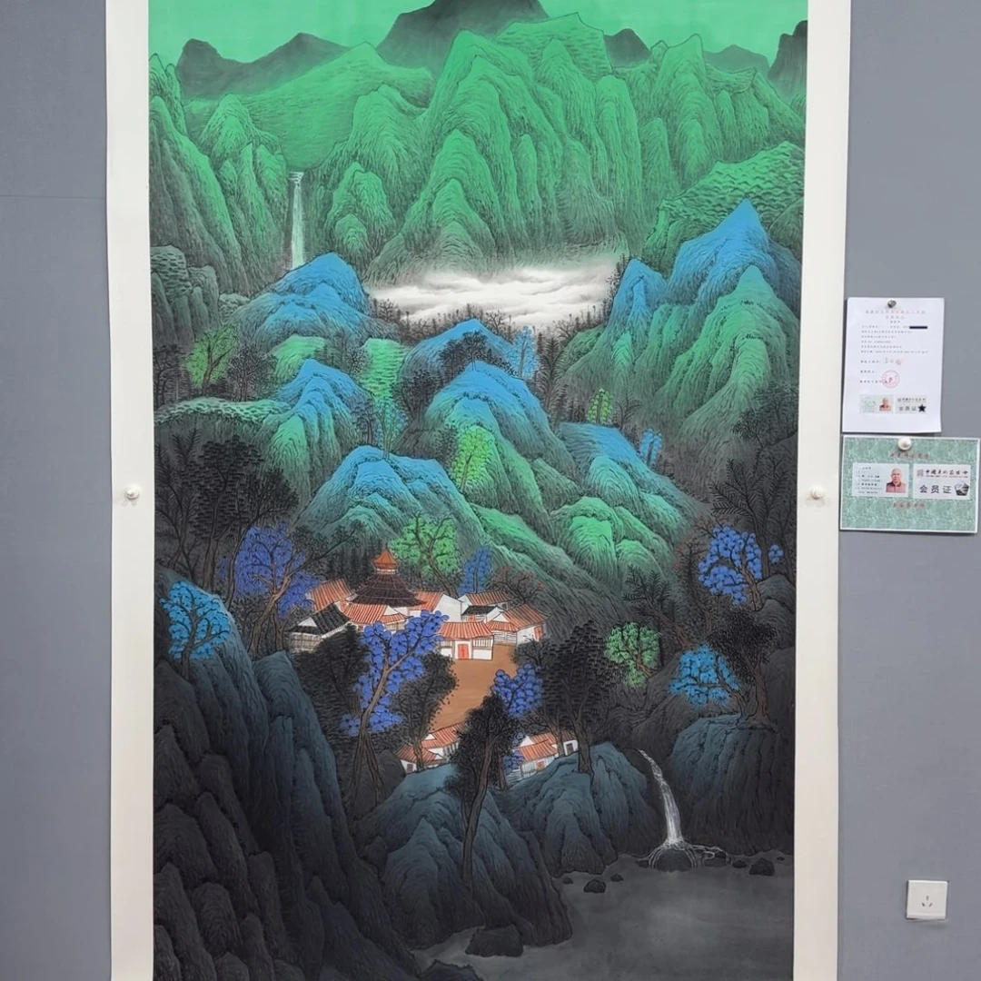 国画莫国宾作品欣赏