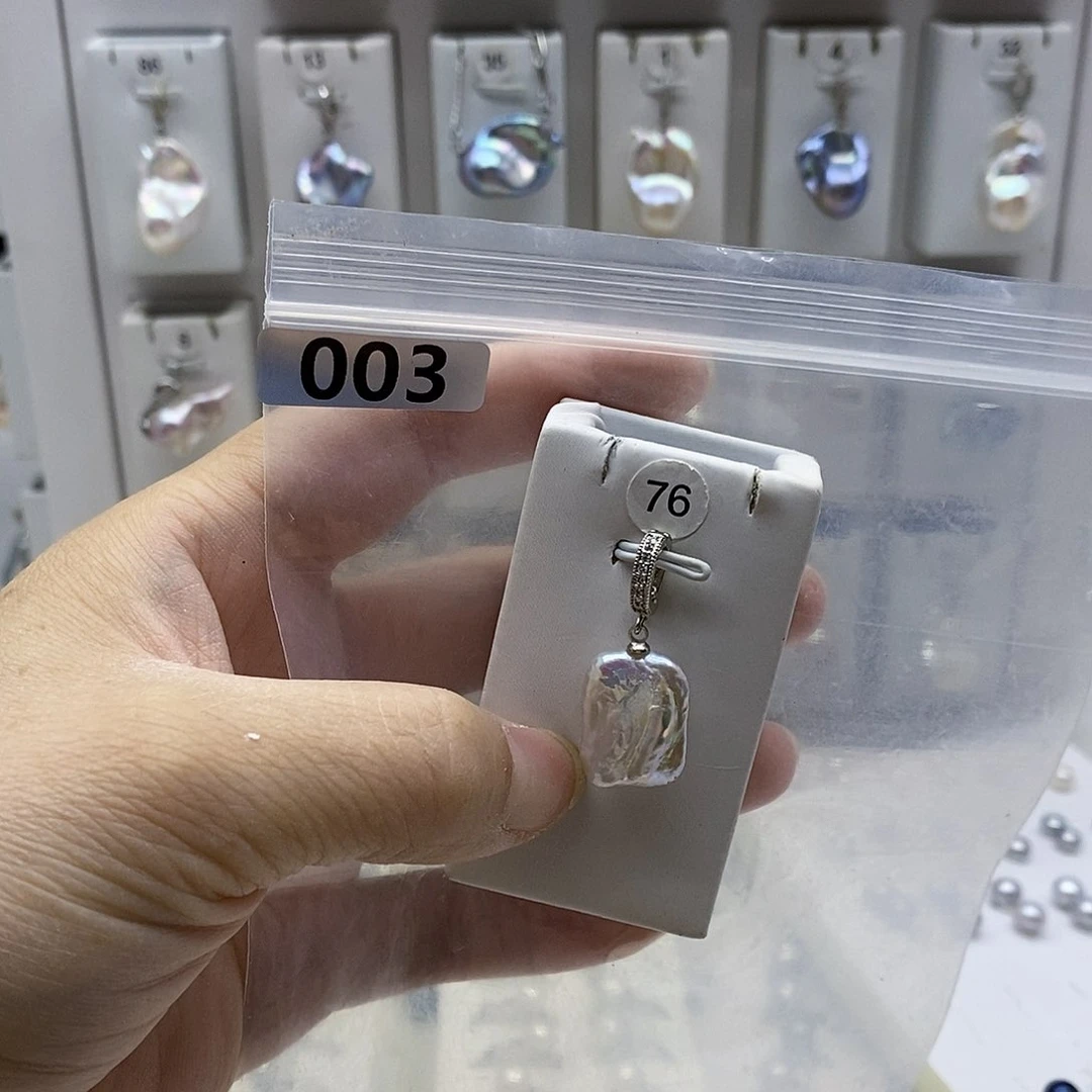 颈饰合金淡水珍珠