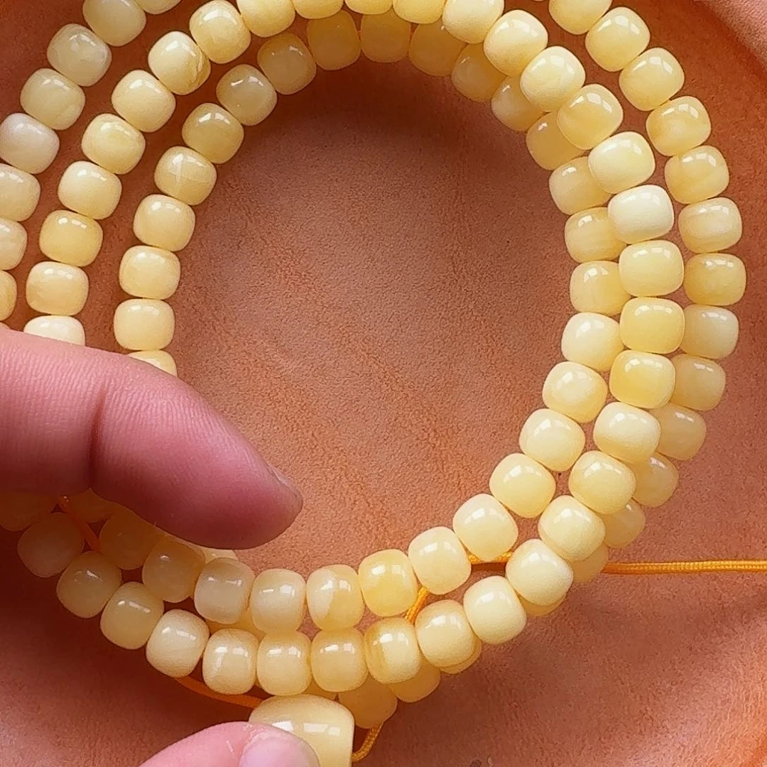 蜜蜡手链未镶嵌可****?