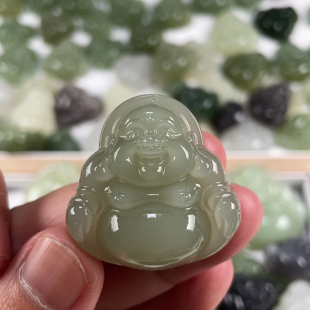 吊坠(不含链)未镶嵌和田玉35