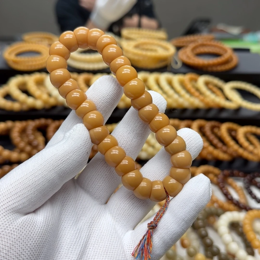 菩提根/象牙果手串卡12 大肠 11年 微瑕