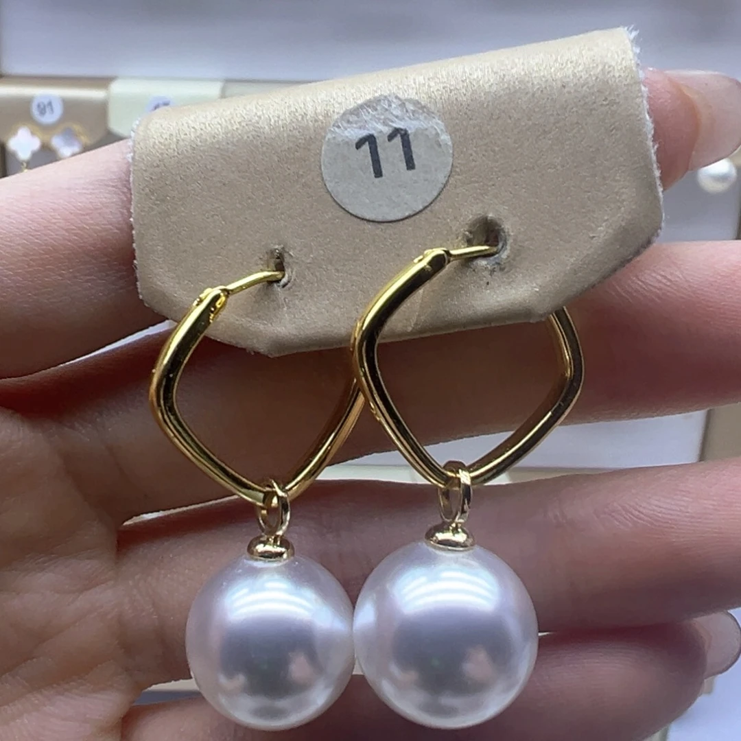 未镶嵌淡水珍珠耳饰