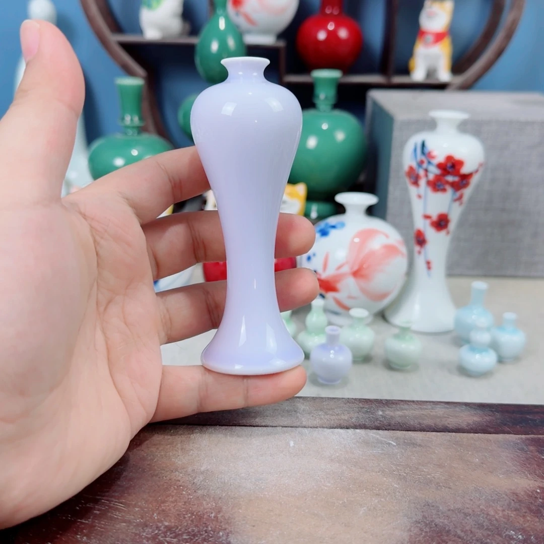 陶瓷手工小花器摆件