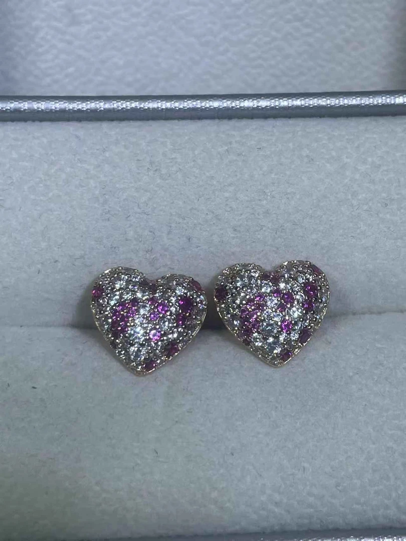 耳饰 【米米甄选 绚丽多彩】黄色耳钉S-2416