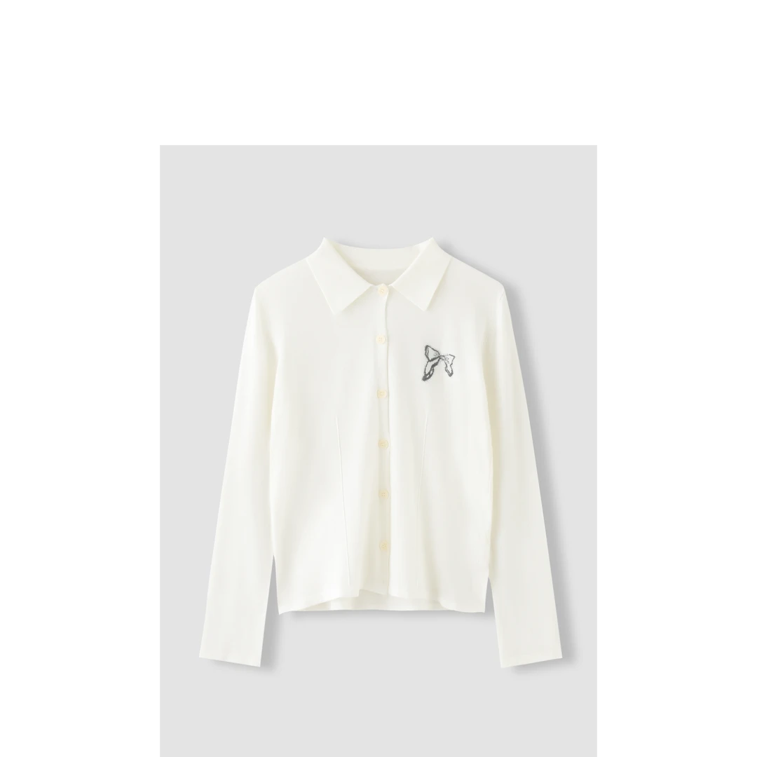 【周渔专属】 软糯触感~精致时尚简约设计感休闲针织衫 QYZJ008X