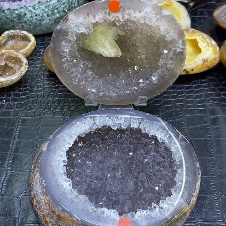 未镶嵌珠宝半成品水晶聚宝盆