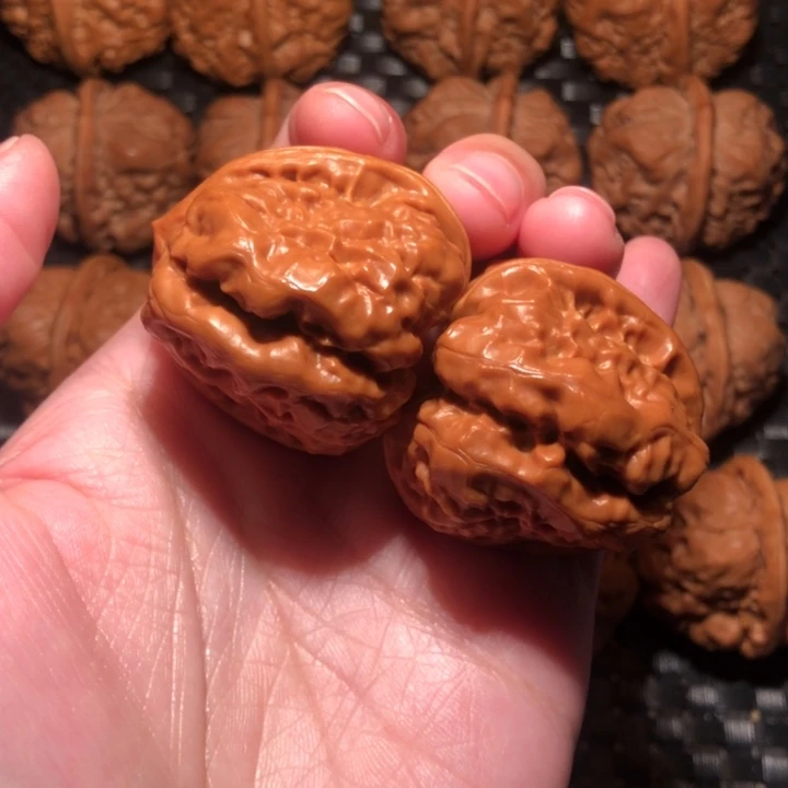 把件文玩核桃四开，治愈强迫症38