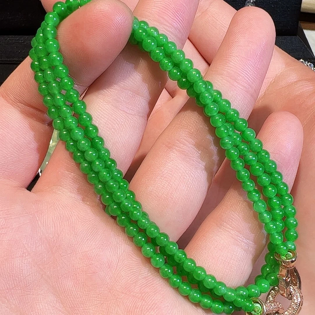 颈饰未镶嵌翡翠珠珠