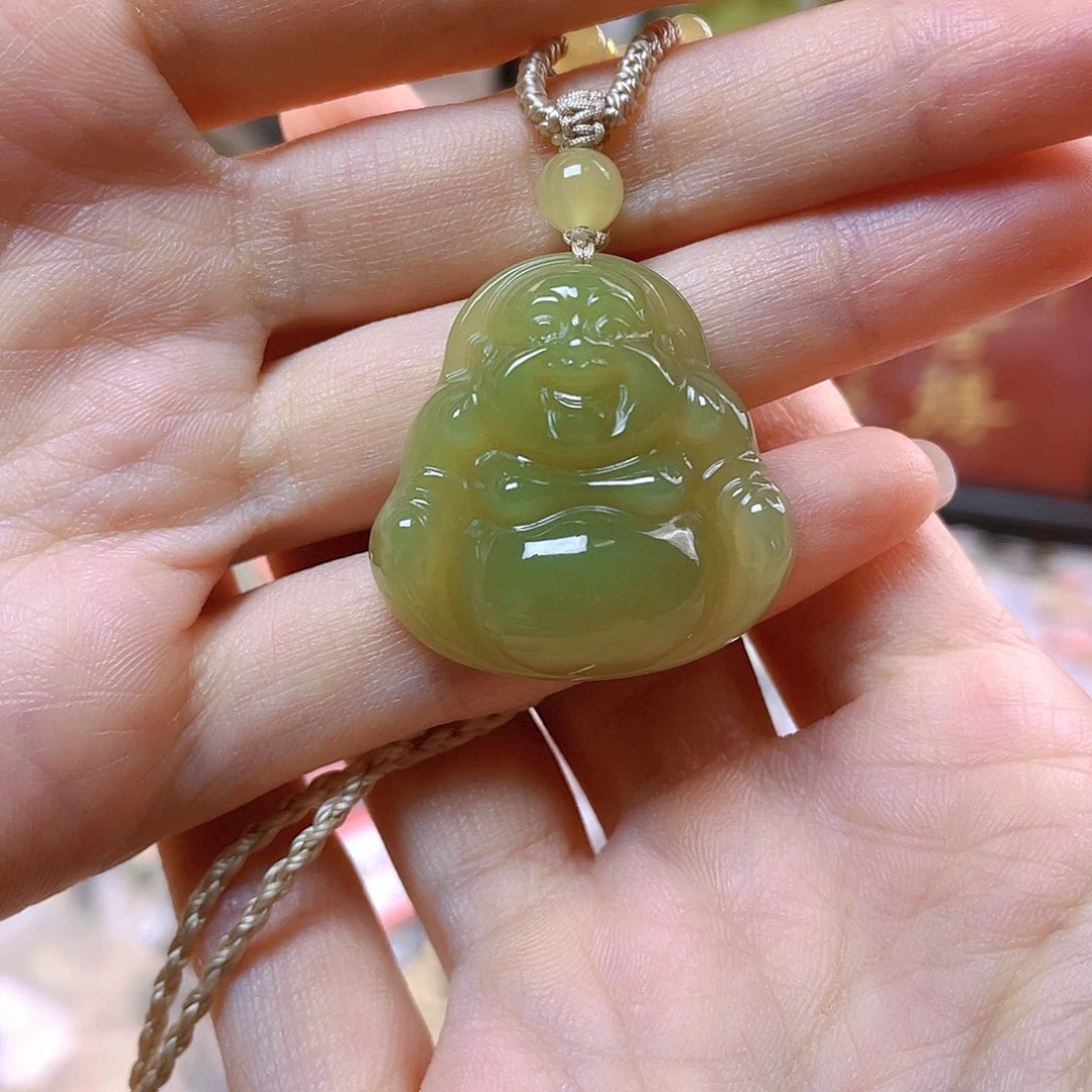 小***帽吊坠(赠链)未镶嵌和田玉