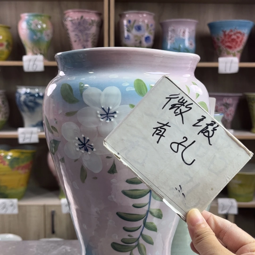 景德镇陶瓷花盆花盆