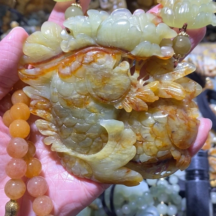岫玉岫玉吊坠未镶嵌