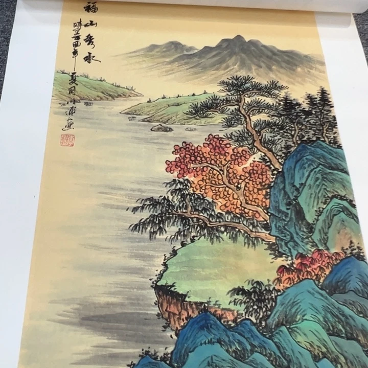 手绘作品全场放大漏