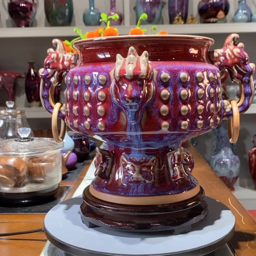 【闪购商品】瓷片钧瓷艺术作品……