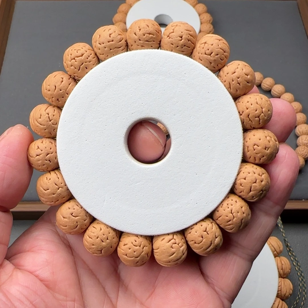 桃核手串14.5尺寸元宝桃核