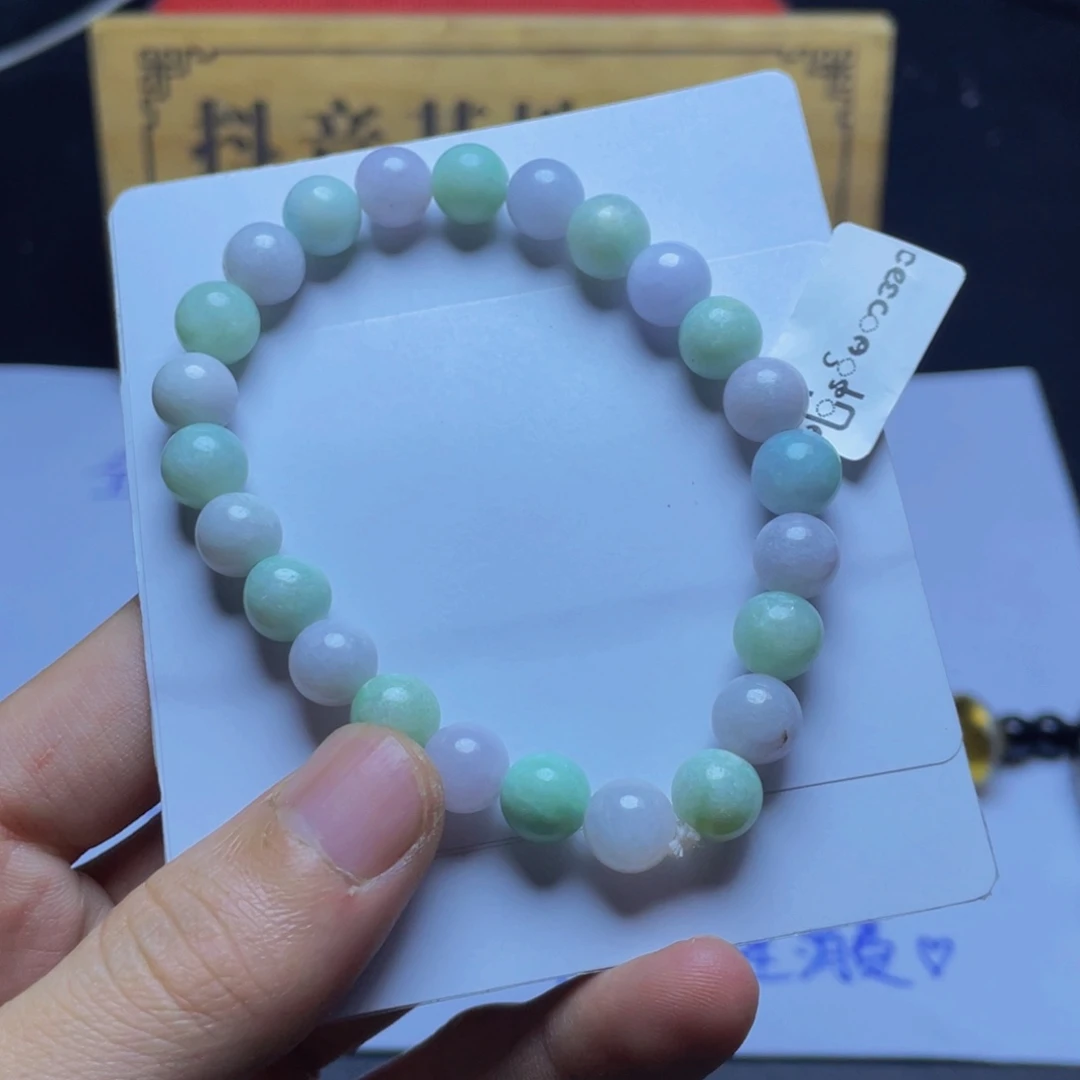 翡翠未镶嵌手链手串