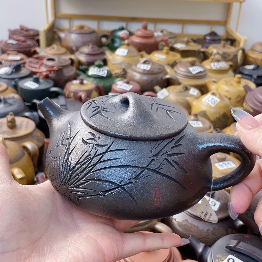 茶壶紫砂雅****材紫砂微瑕