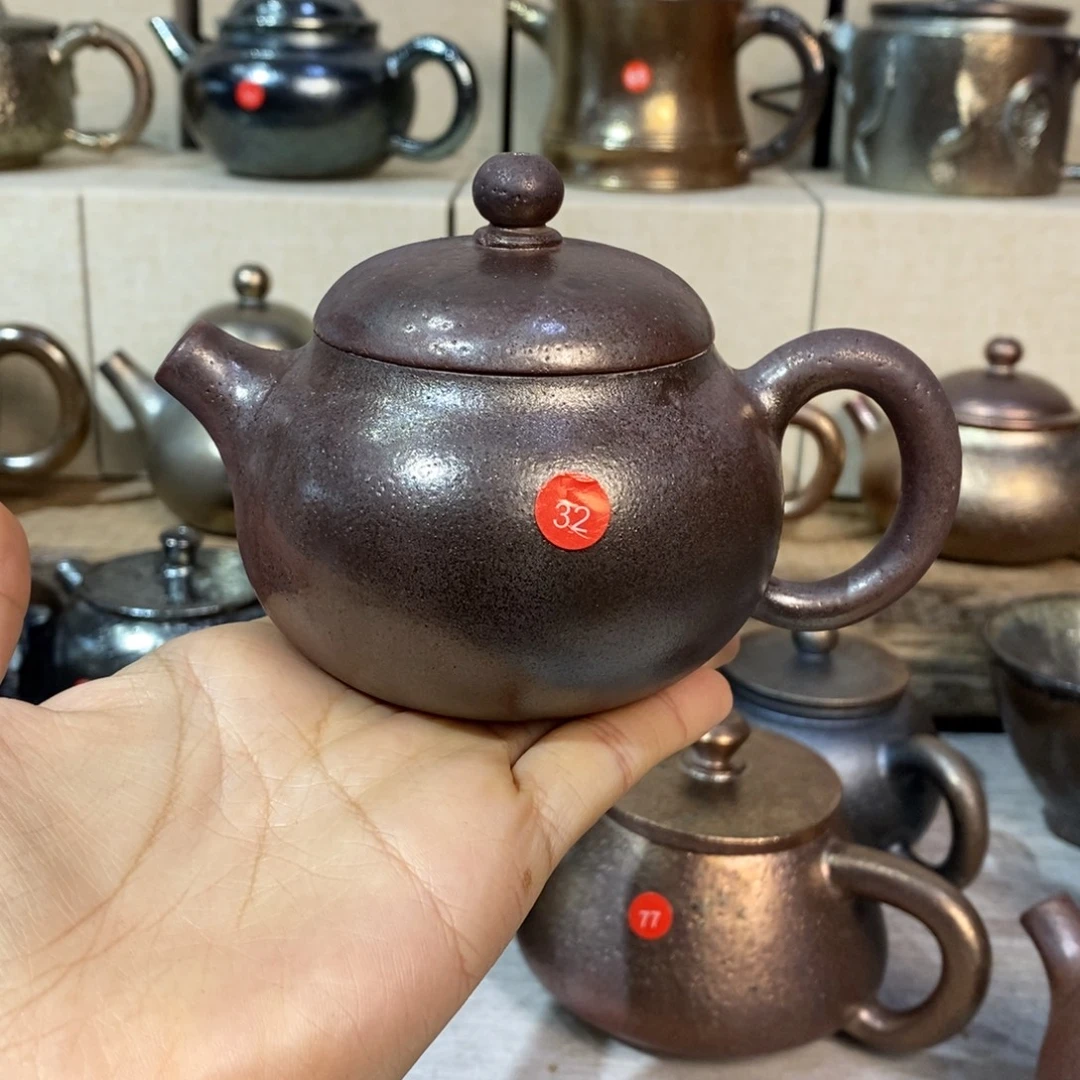 云南建水紫陶柴烧微瑕特价壶